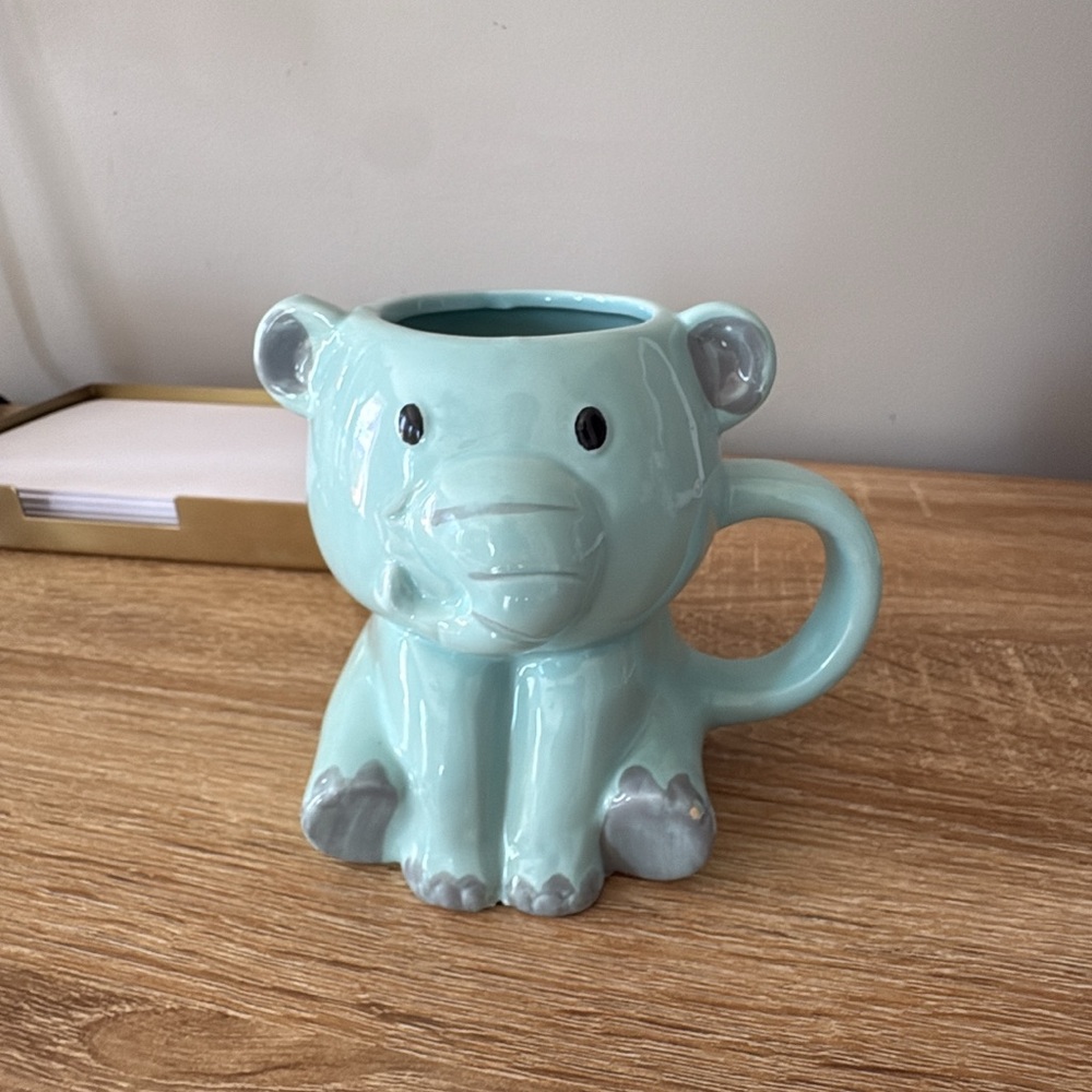 Cute Elephant Shaped Mug